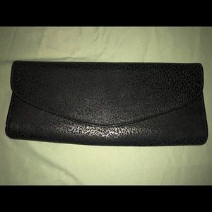 Vintage leather clutch